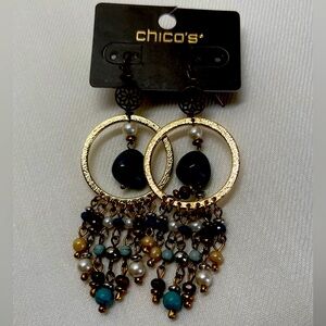 NWT Chico’s Boho Dangle Earrings